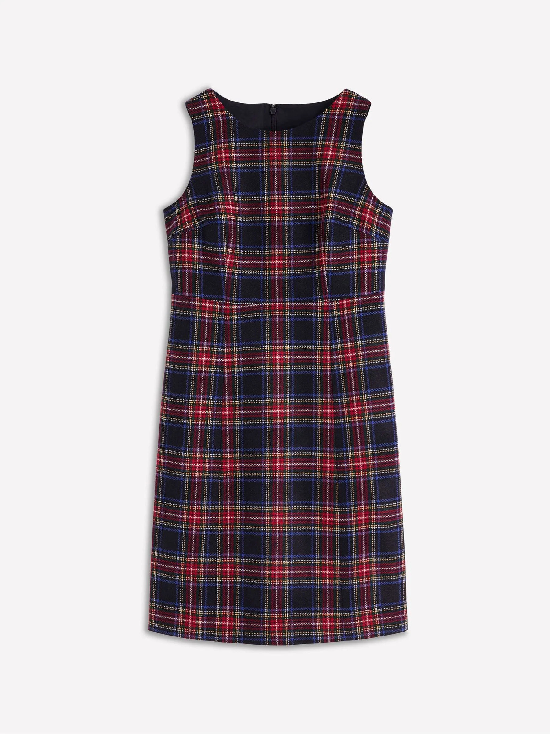 Boden Boden Blue Annie Check Shift Dress | Next US