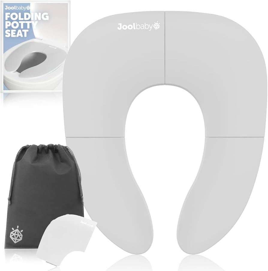 Jool Baby Folding Travel Potty Training Seat for Toddlers, Fits Round & Oval Toilets, Non-Slip Su... | Amazon (CA)