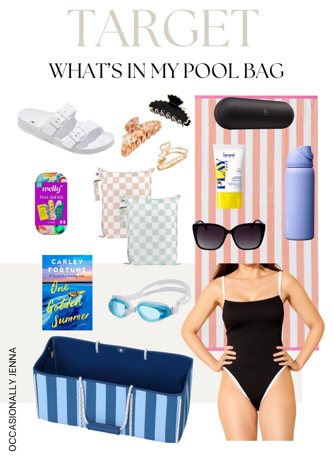 Rounded up all the summer pool bag essentials! Grab them all at Target!

#LTKootd #LTKgrwm #LTKSeasonal