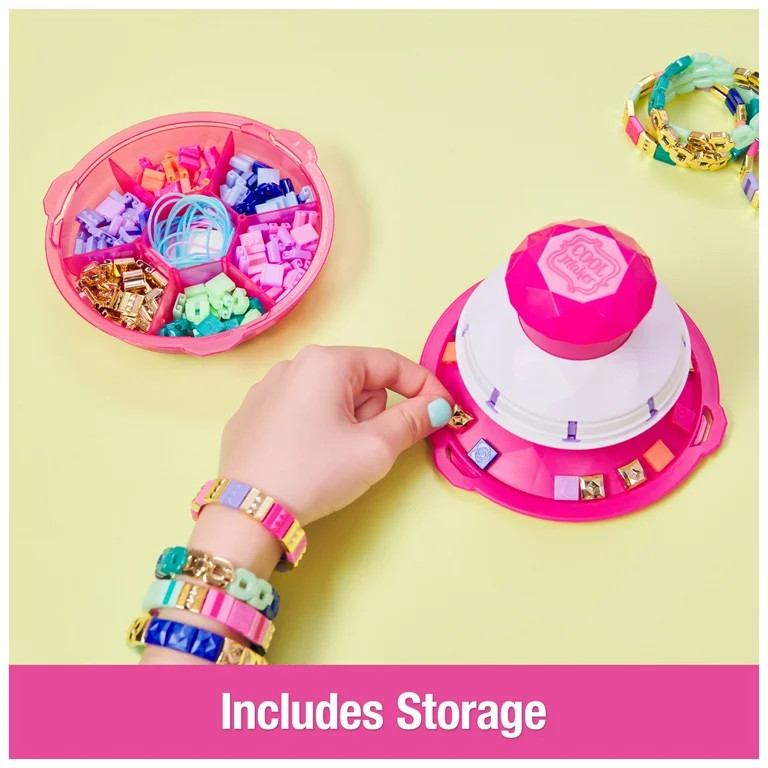 Cool Maker PopStyle Bracelet Maker with 170 Beads and Storage, Art and Craft Kit for Ages 7+ | Walmart (US)