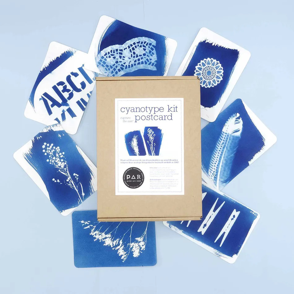 DIY Cyanotype Postcard Kit | Graham and Green