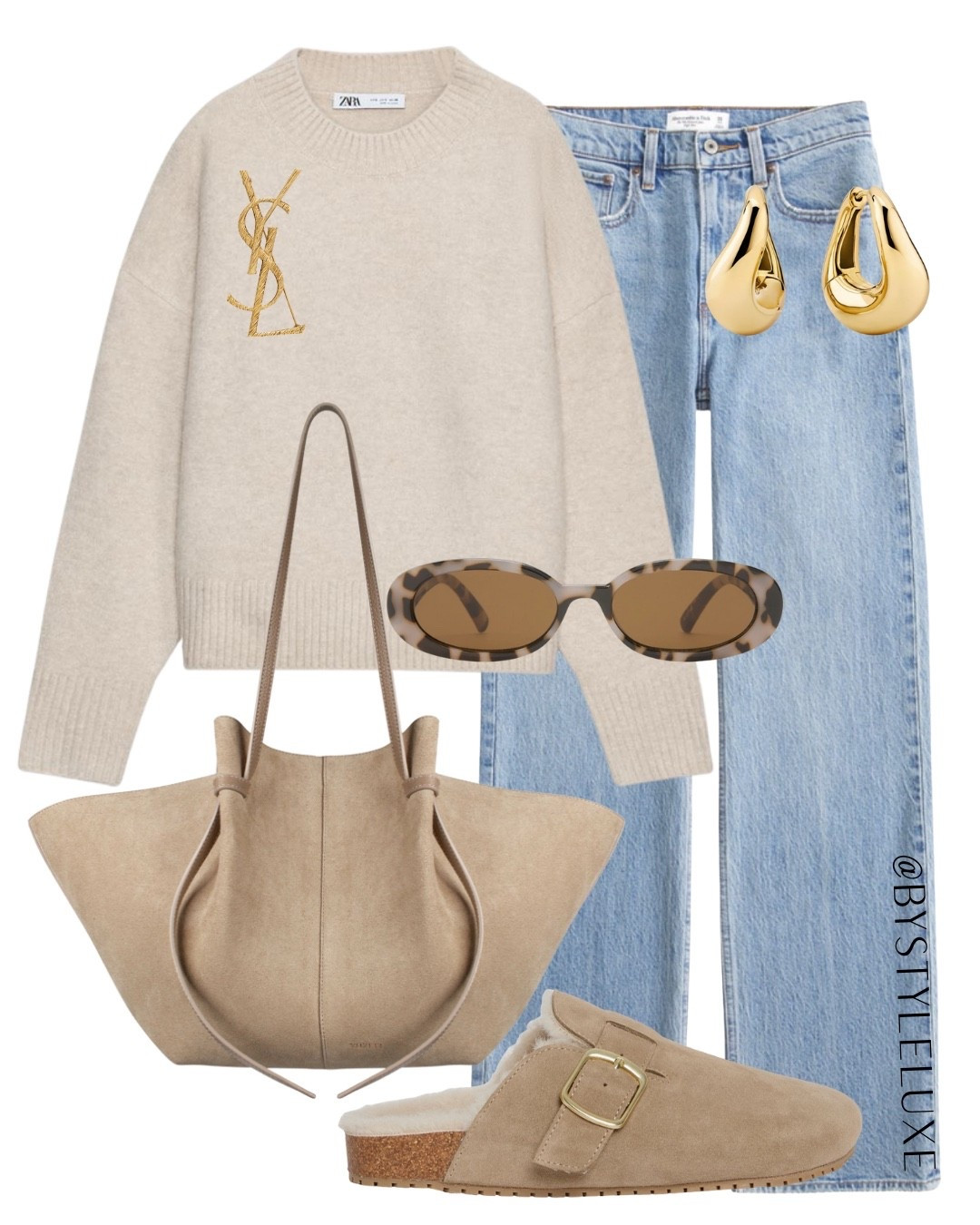 KNITWEAR - everyday essential £35 jumper from Zara with an oversized fit, perfect with jeans and some cosy lined mules 

#jeans #autumnoutfit #zara

#LTKjeans #LTKautumn #LTKshoes