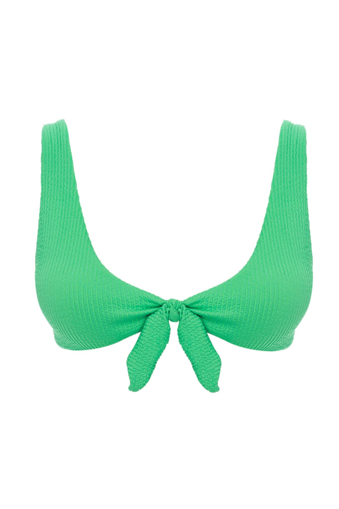 Portugal Top - Aloe Crinkle | Monday Swimwear