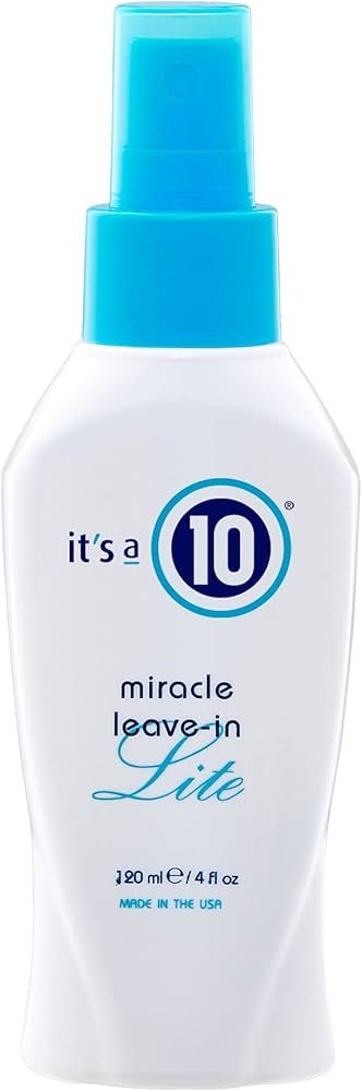 It's a 10 Haircare Miracle Leave-In Lite 4, fl. oz. (Pack of 1) | Amazon (US)