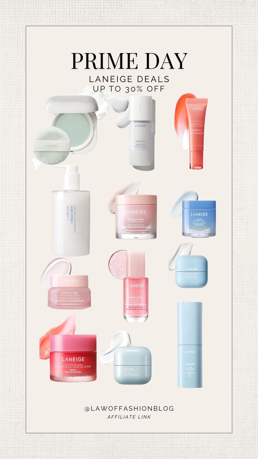 Amazon prime day deals laneige skincare on sale, Amazon beauty deals

#LTKSaleAlert #LTKBeauty