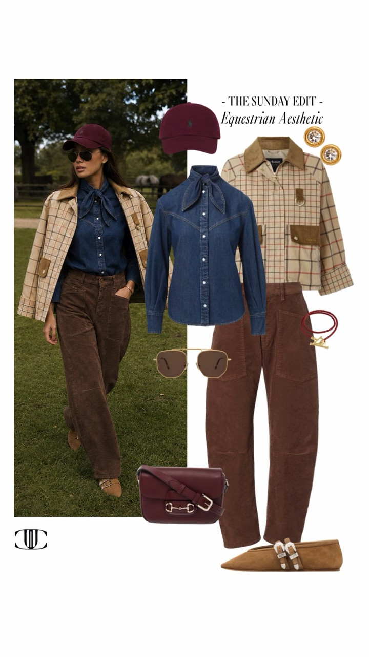 🐎 Some trends come and go, but equestrian style always finds its way back.

In The Equestrian Grandmother Edit, I’m leaning into the pieces I’ll always love: herringbone blazers, heritage plaids, rich chocolate browns, crisp button-downs, riding boots, suede, cashmere, and timeless leather accessories.

The goal is classic first, current second—polished, practical, and rooted in beautiful fabrics and silhouettes that only get better with time. Think a little English countryside, a little Kentucky, and a wardrobe built to be worn for years, not just one season.

Tap to shop the full edit and embrace timeless equestrian style this fall. 🤎✨

#LTKStyle #EquestrianStyle #EquestrianGrandmother #HeritageStyle #ClassicStyle #OldMoneyStyle #EnglishCountryside #FallFashion #TimelessStyle #LTKFinds

#LTKootd #LTKSeasonal #LTKOver40