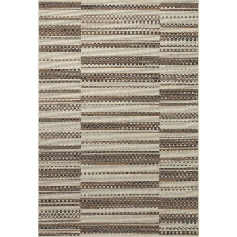 Loloi II Rainier Ivory / Taupe 7'-10" x 10'-10" Area Rug | Walmart (US)