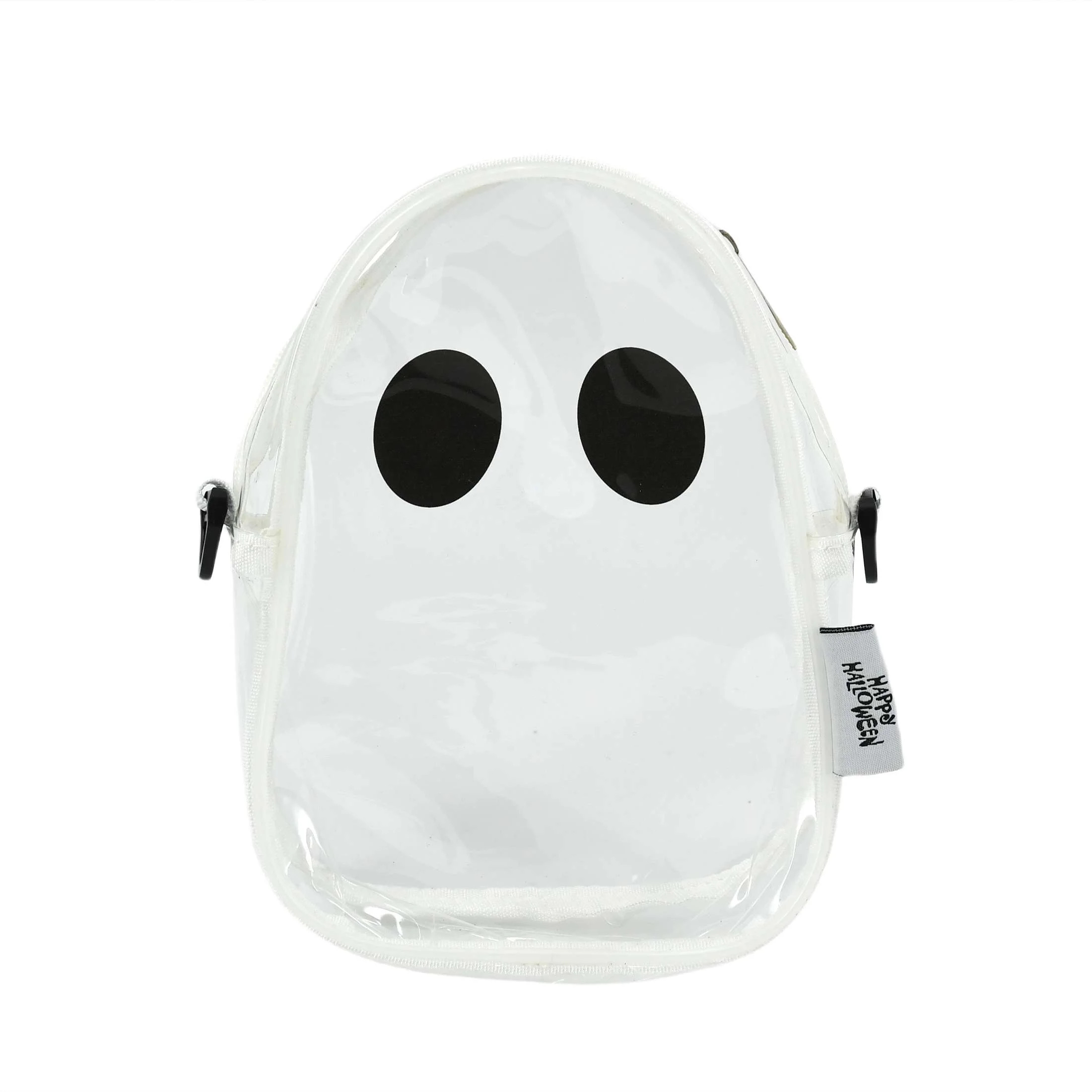 Trick or Treat Clear Ghost Zip-Top Halloween Bag, 8.5", by Way to Celebrate | Walmart (US)