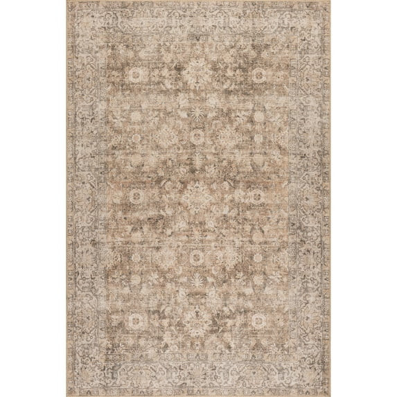Nuloom Hillstone Collection Traditional Vintage Medallion Area Rug, 7' 10" x 10', Elinda Brown | Walmart (US)