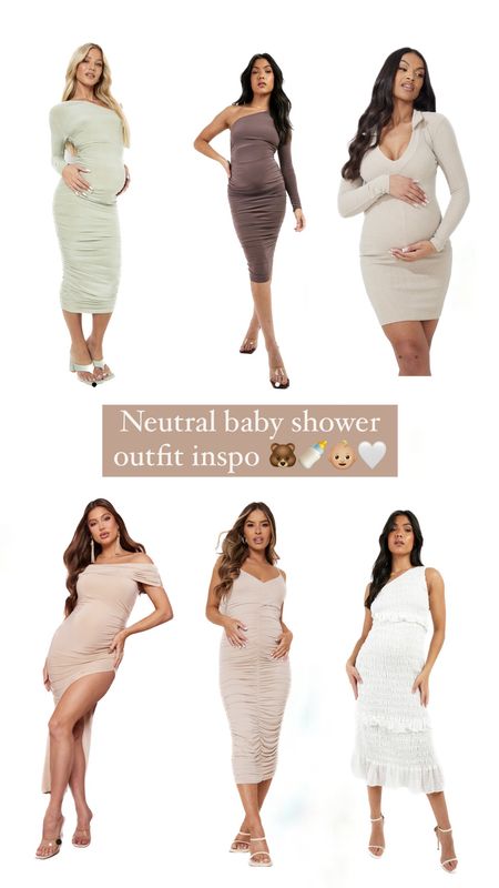 Neutrals baby shower outfit inspo for mums 🤍🐻🍼👶🏼

#LTKbaby #LTKbump #LTKFind