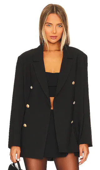 Odyssey Blazer in Black | Revolve Clothing (Global)