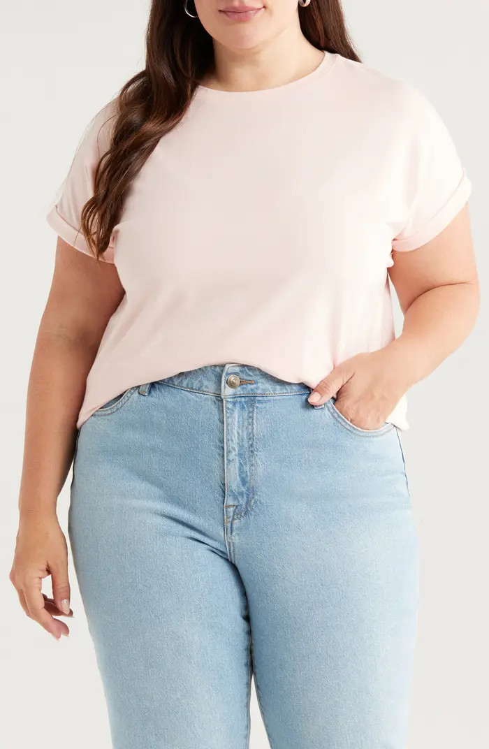 Cuff Sleeve T-Shirt | Nordstrom