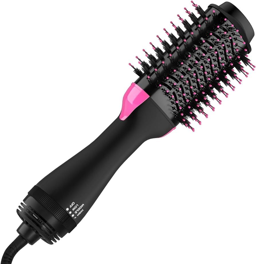 Hair Dryer Brush Blow Dryer Brush in One, 4 in 1 Styling Tools Blow Dryer with Aluminum Sheet Ova... | Amazon (US)