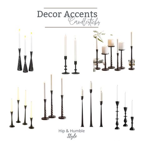 Decorative candlesticks- decor accents, candle decor, home decor, decorating accents 

#LTKFind #LTKhome #LTKstyletip