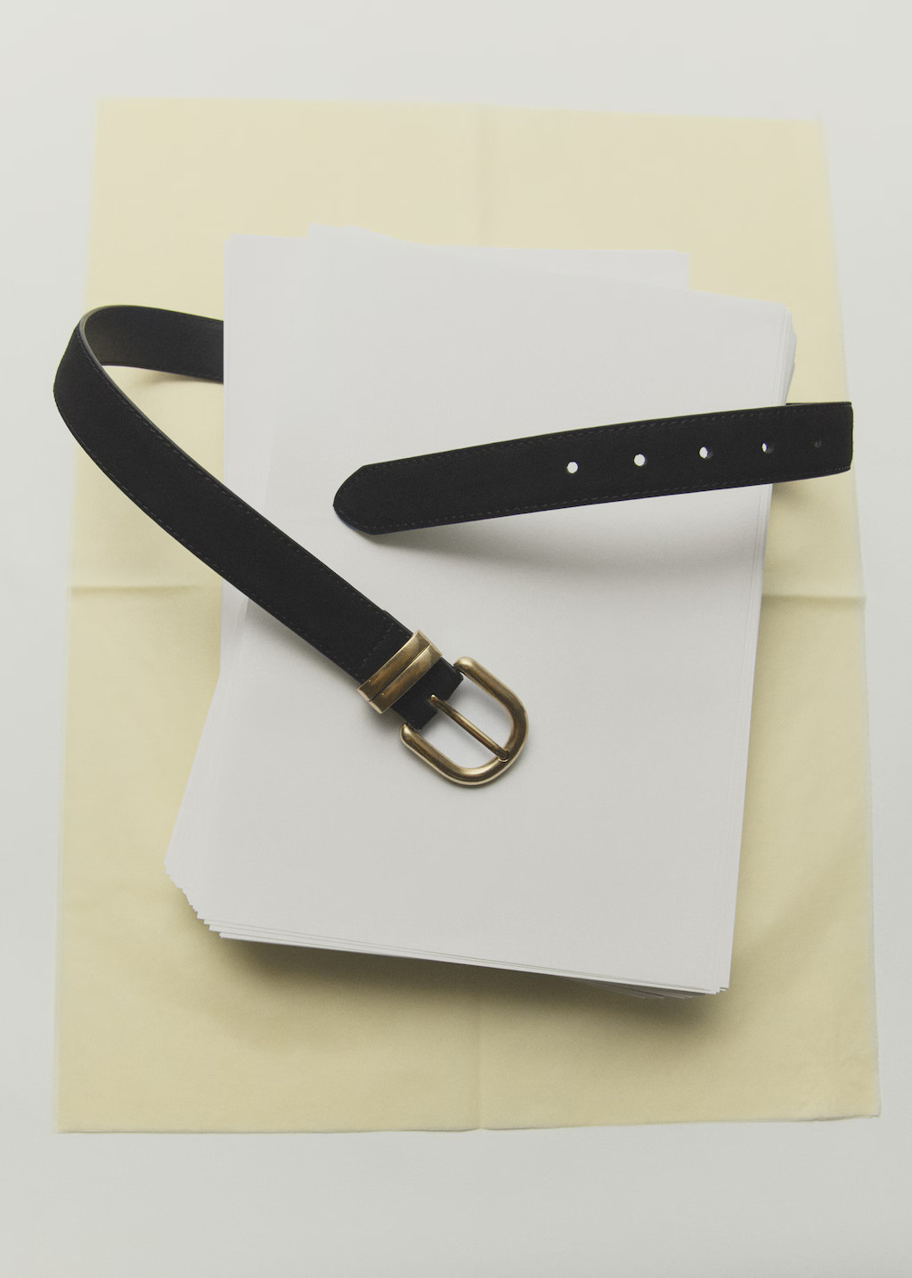 Suede leather belt - Women | MANGO USA | Mango (US/MX/AU)