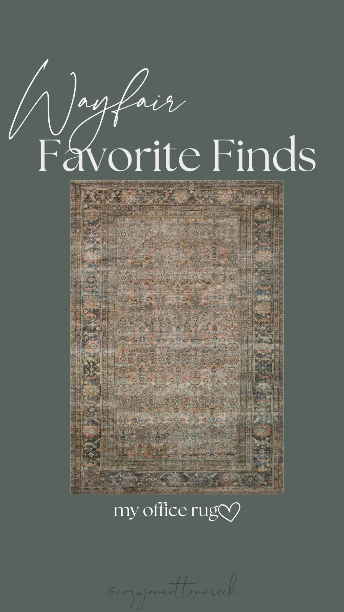 Wayfair rugs
Loloi area rug
Office rug


#LTKHome #LTKSaleAlert