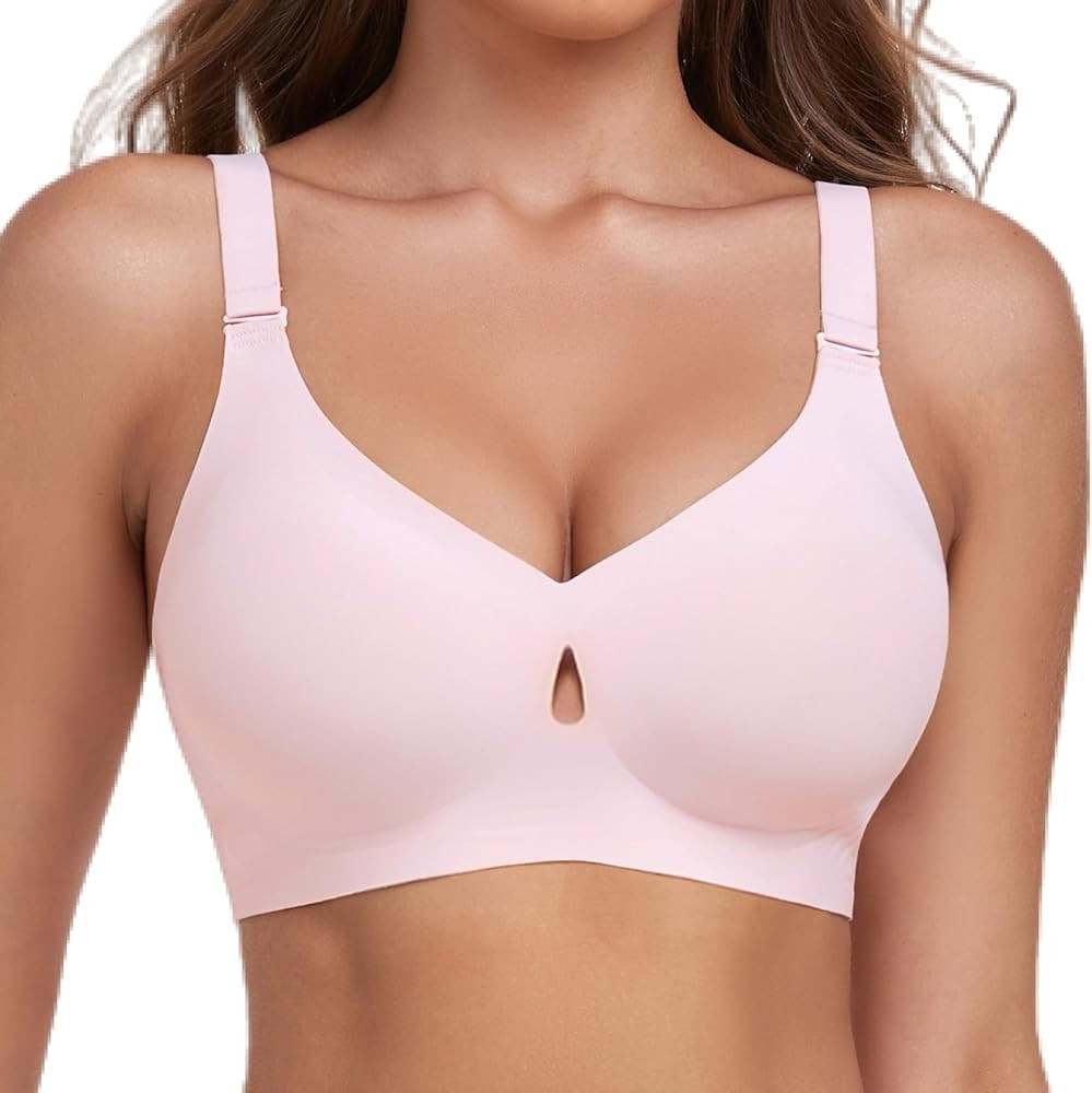 Wireless Bras for Women No Underwire Water Drop Bralettes for Women Seamless Comfort Everyday T S... | Amazon (US)