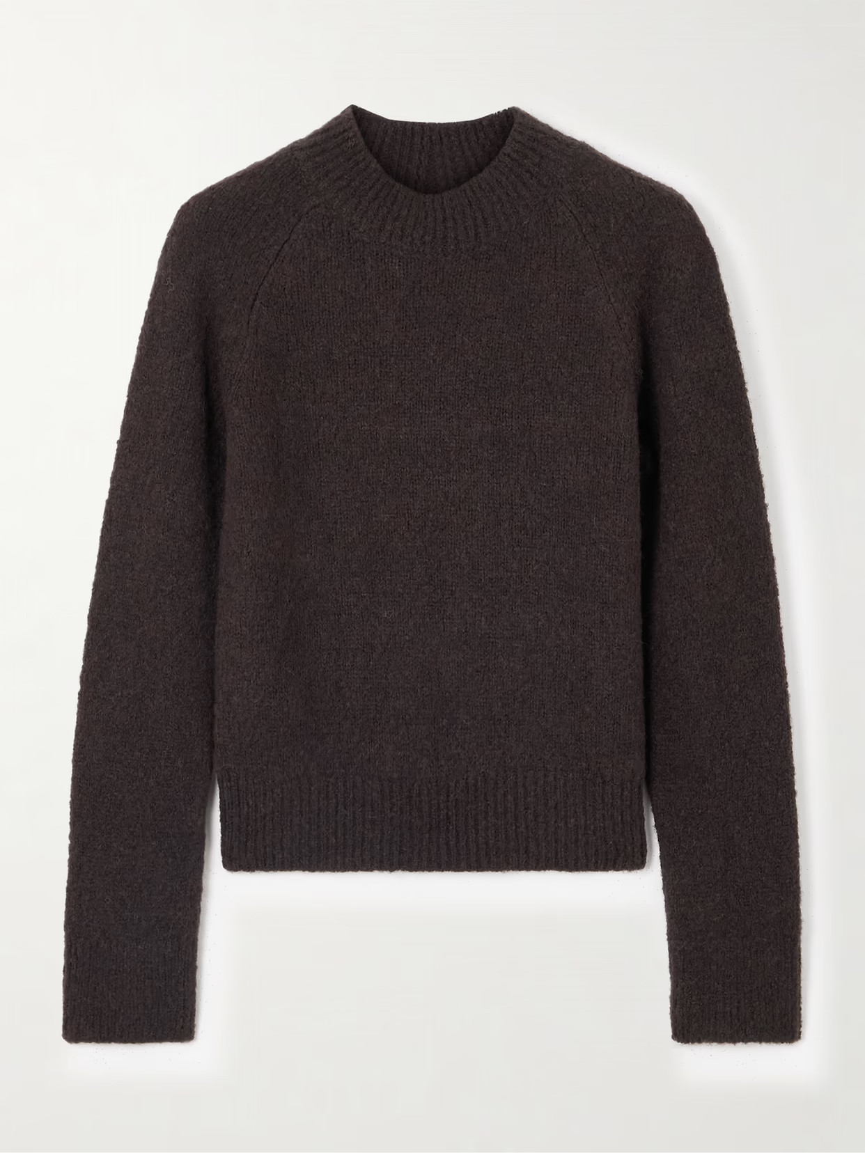 Dries Van Noten - Alpaca-blend Sweater - Dark brown - small | NET-A-PORTER APAC