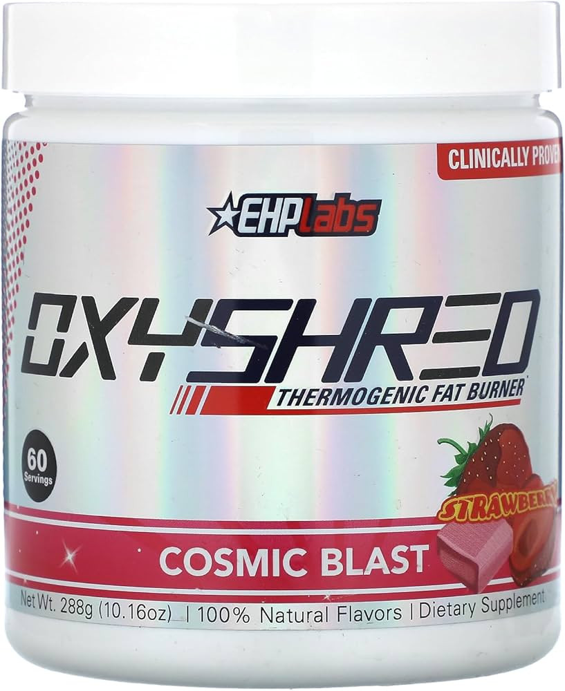 EHP Labs OxyShred Pre Workout Powder - Preworkout Powder with L Glutamine & Acetyl L Carnitine, E... | Amazon (US)