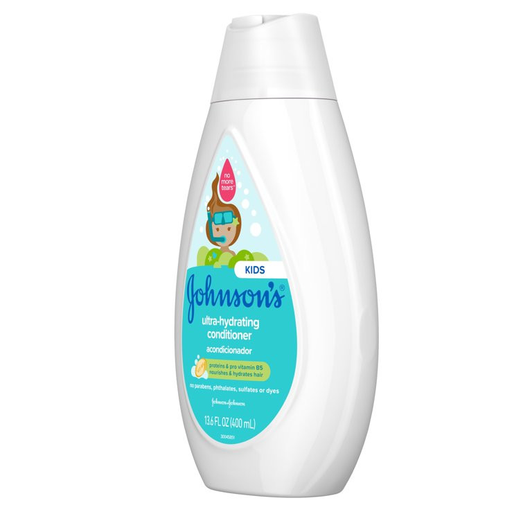Johnson's Ultra-Hydrating Tear-Free Kids' Conditioner, 13.6 fl. oz | Walmart (US)