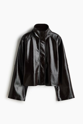 H & M - Coated Jacket - Brown | H&M (US + CA)