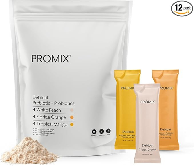 ProMix Nutrition Debloat Prebiotics and Probiotics - Digestive Health, Nausea Relief, Gut Repair,... | Amazon (US)