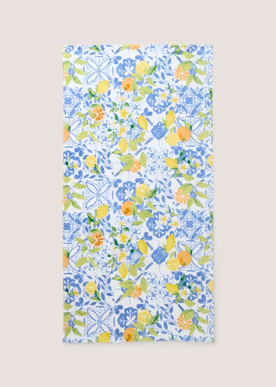 Amalfi lemon Beach Towel | Matalan (UK)