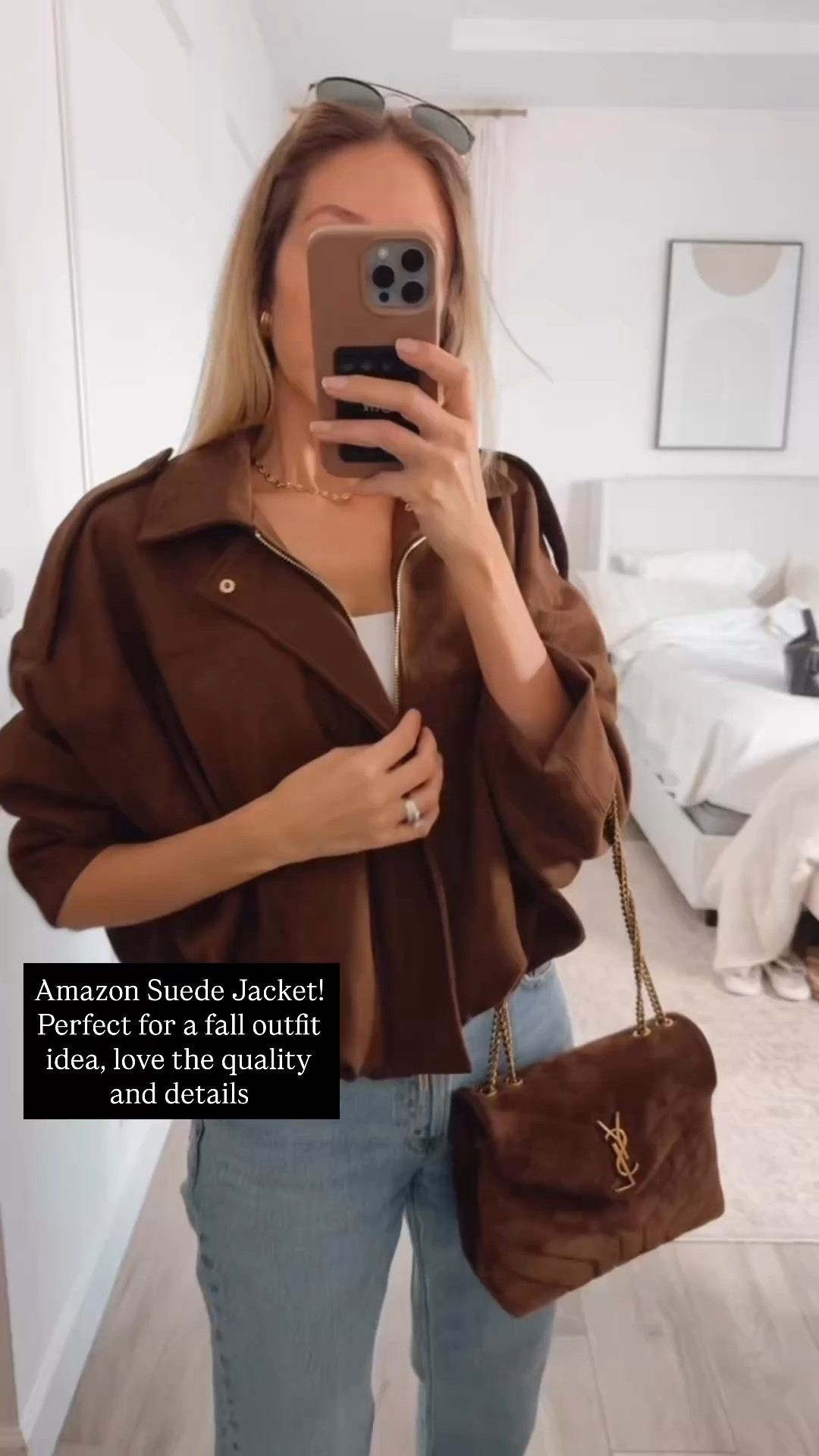 Amazon Prime Day Deal - Fashion 
 Suede jacket perfect for fall. 



#LTKStyleTip #LTKSaleAlert #LTKSeasonal
