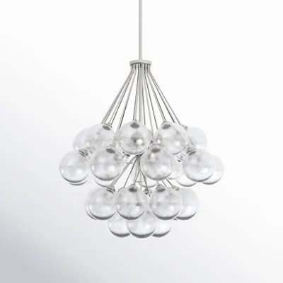 Logan 3 - Light Unique Sphere Chandelier | Wayfair North America