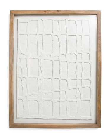 28x35 Paper Mache Wall Art With Glass Frame | Home | Marshalls | Marshalls