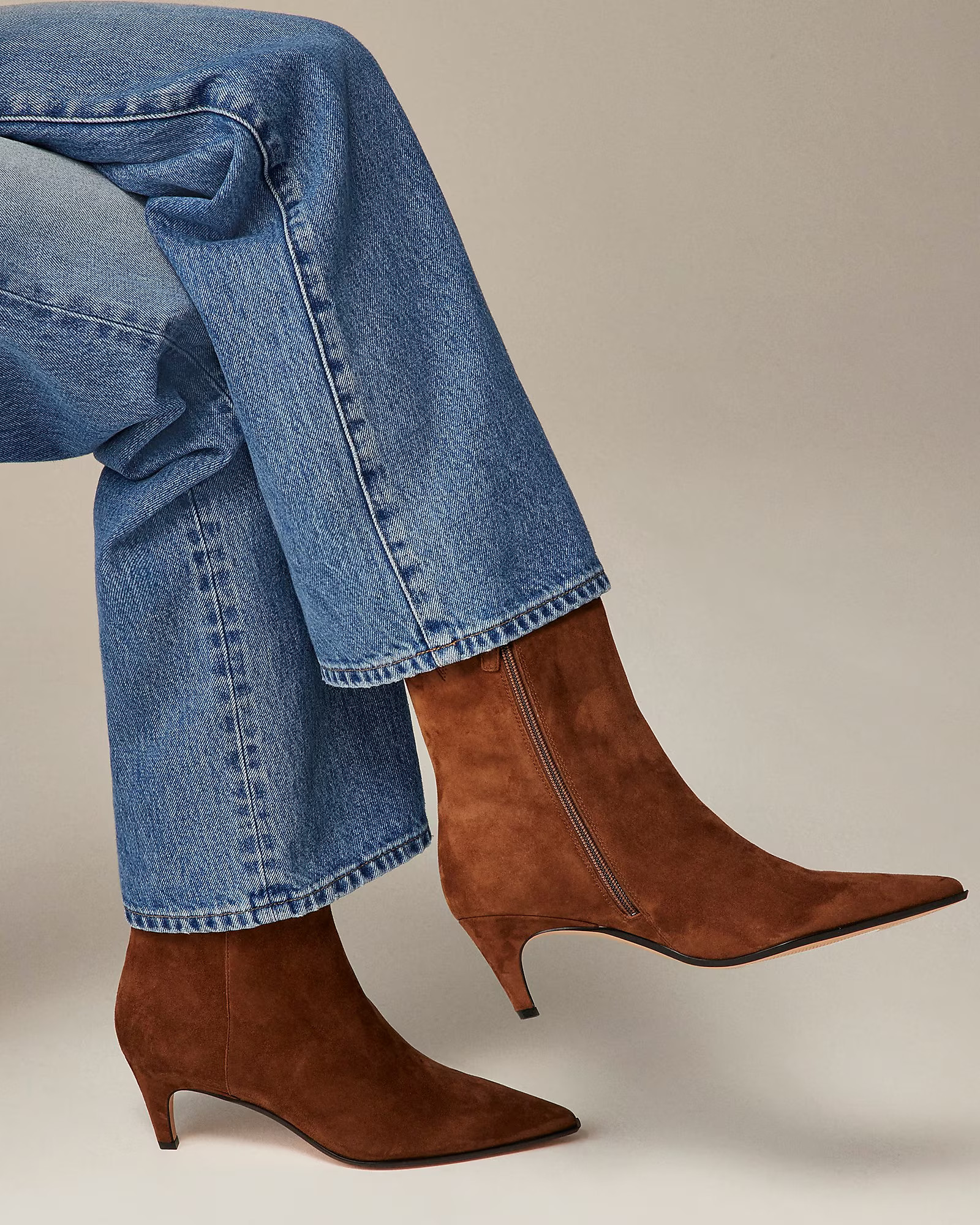 New Stevie ankle boots in suede | J. Crew US