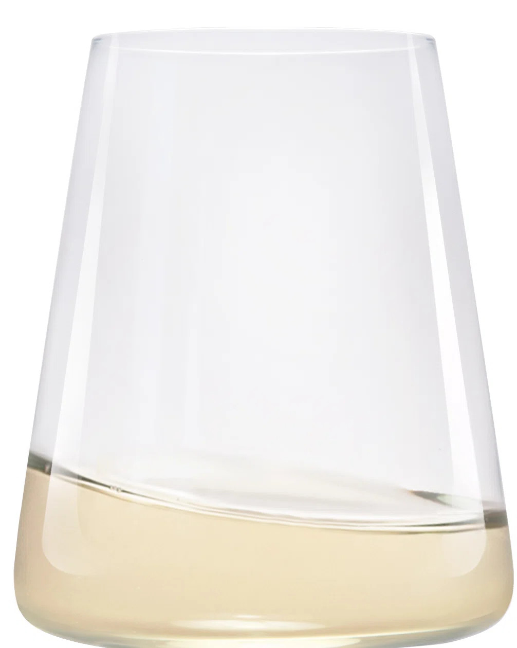 Power 13 oz. Crystal Stemless Wine Glass (Set of 4) | Wayfair North America