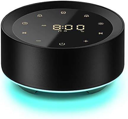 Letsfit White Noise Machine with Alarm Clock, 20 High Fidelity Soothing Sounds, 7 Color Baby Nigh... | Amazon (US)