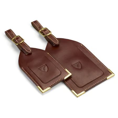 Set of 2 Luggage Tags
        Smooth Cognac | Aspinal of London