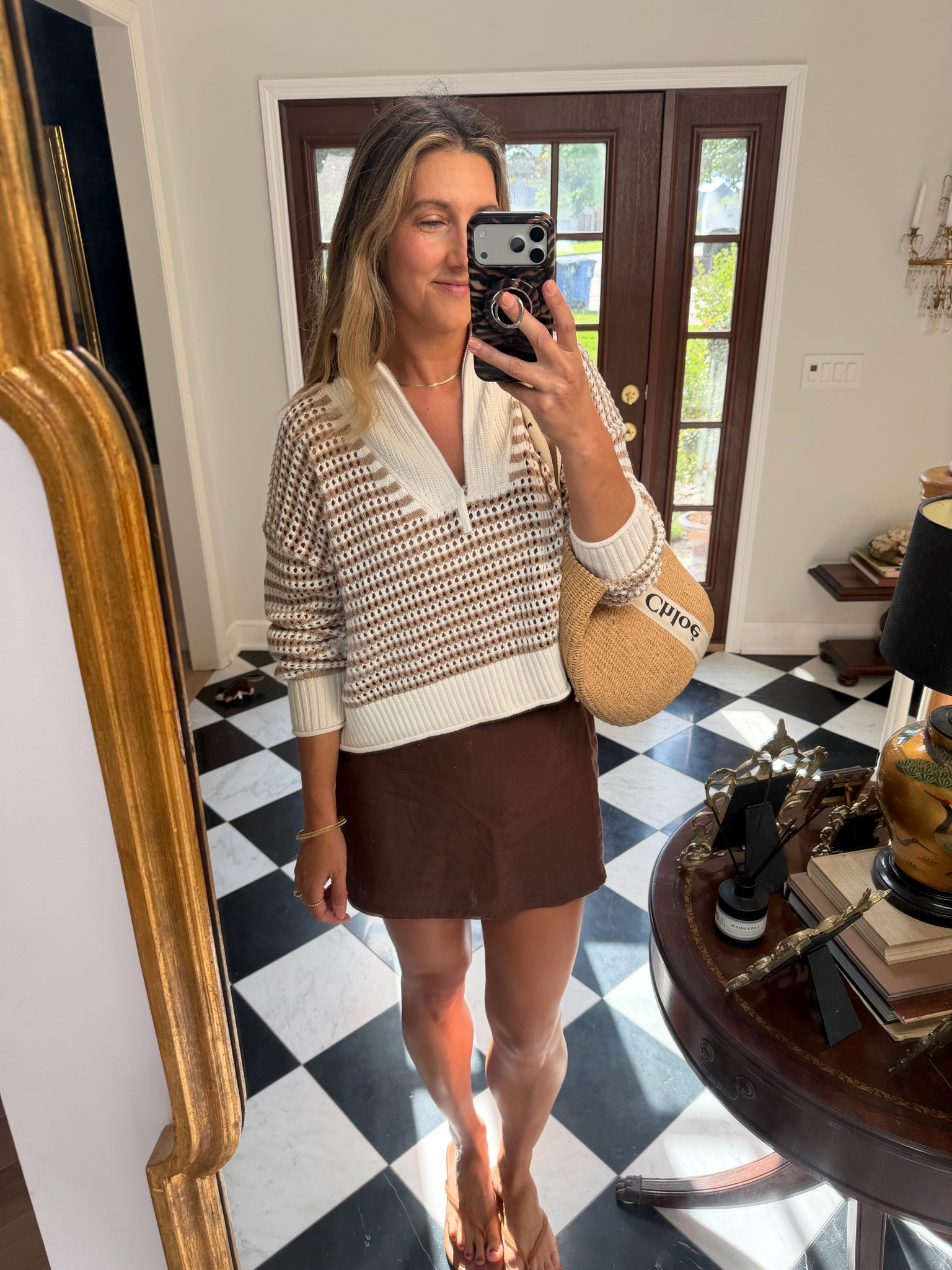 Small in sweater and medium in skort

#LTKmomlife #LTKootd #LTKSaleAlert