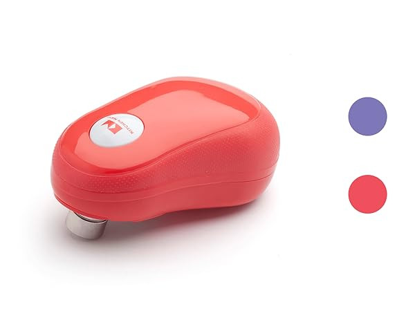 Kitchen Mama One Touch Can Opener: Open Cans with Simple Press of A Button - Auto Stop As Task Compl | Amazon (US)