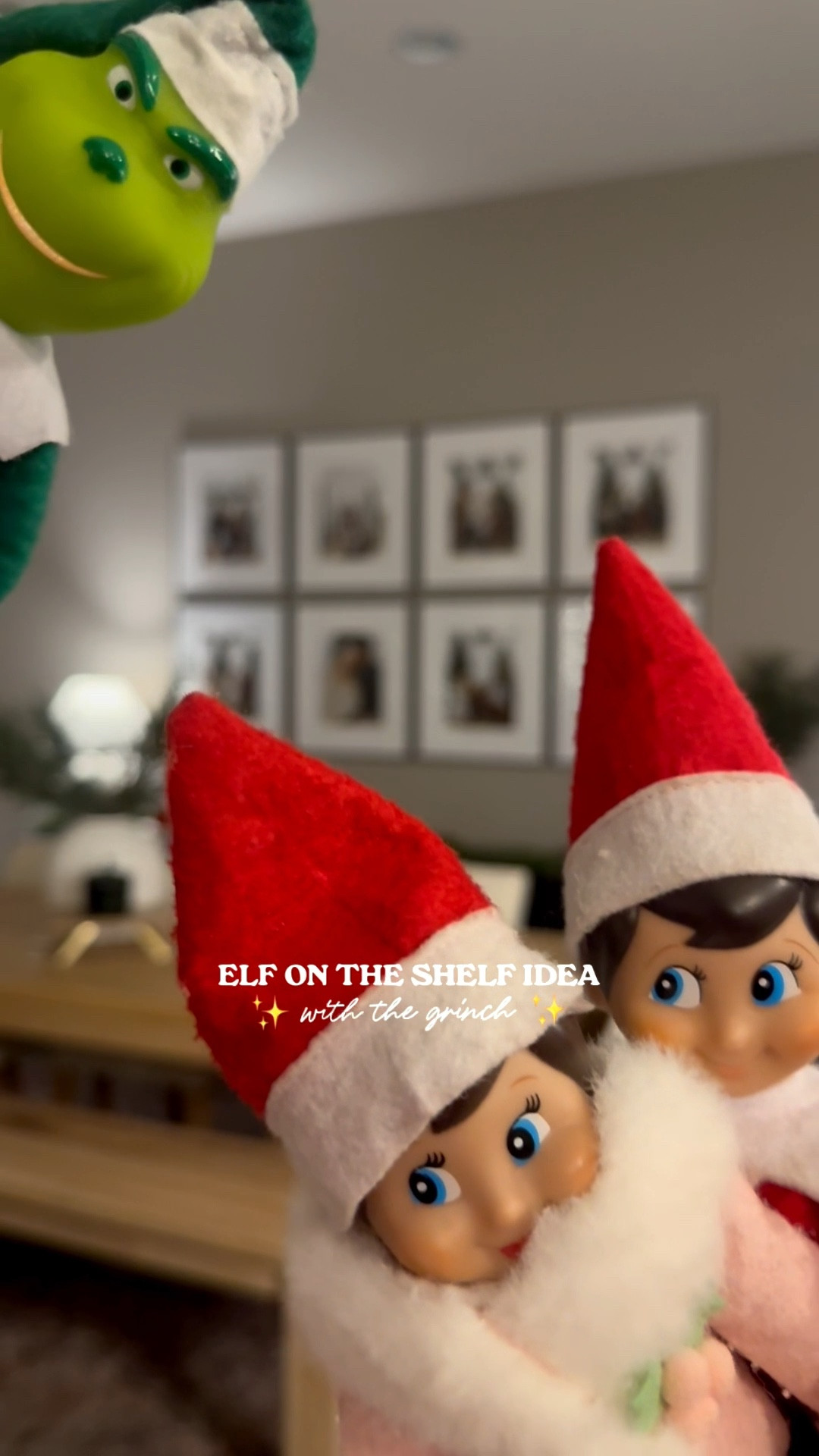 Elf on the shelf GRINCH 💚 

#LTKSeasonal #LTKHoliday #LTKmomlife