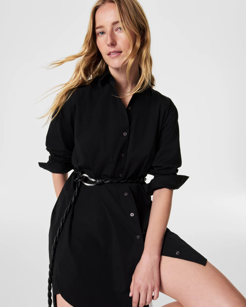 The Best Poplin Shirt Dress | Spanx