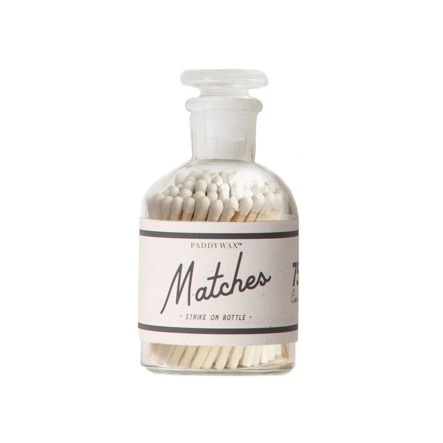 Bottle of Matches - White | Paddywax
