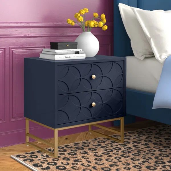 Keeya Manufactured Wood Nightstand | Wayfair North America