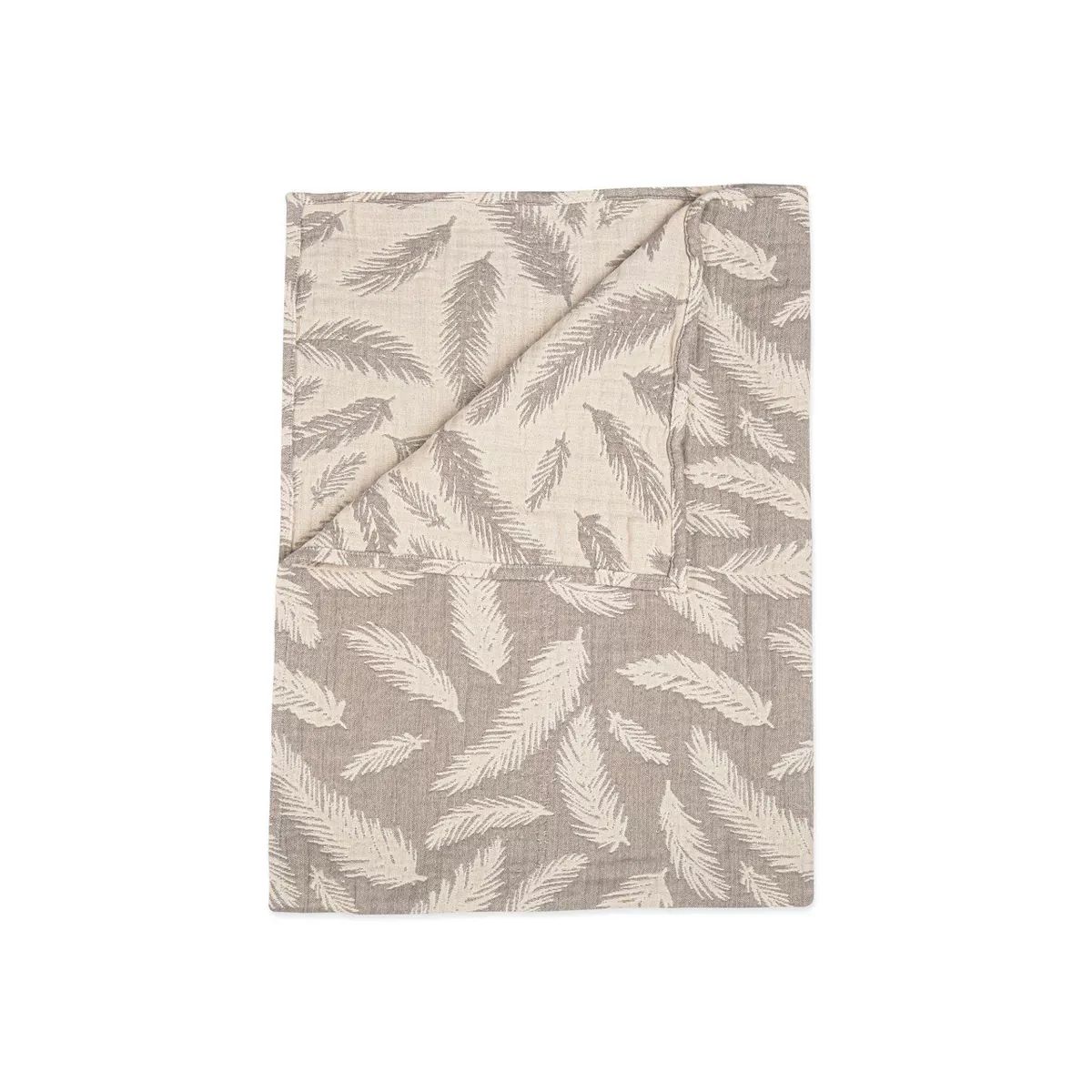 Crane Baby Cotton Muslin Jacquard Baby Reversible Blanket | Target