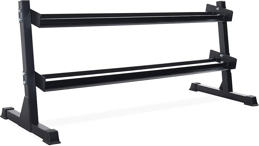 CAP Barbell Dumbbell Rack | 5-50lb or 5-75lb Dumbbell Storage | Multiple Options | Amazon (US)