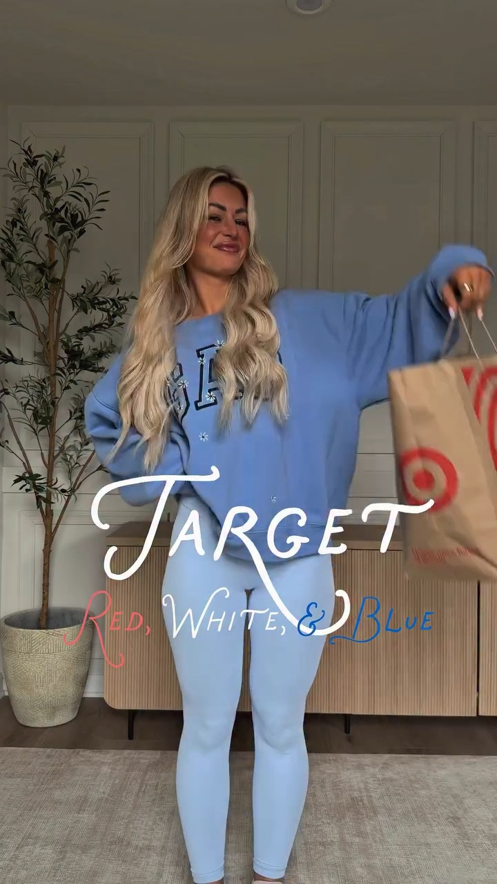 Say “USA” and I’ll dm you the details 🇺🇸🍒 
 Memorial Day finds are my favorite!

#redwhiteandblue #targetdoesitagain #4thofjulyoutfit #targetsummer #memorialday