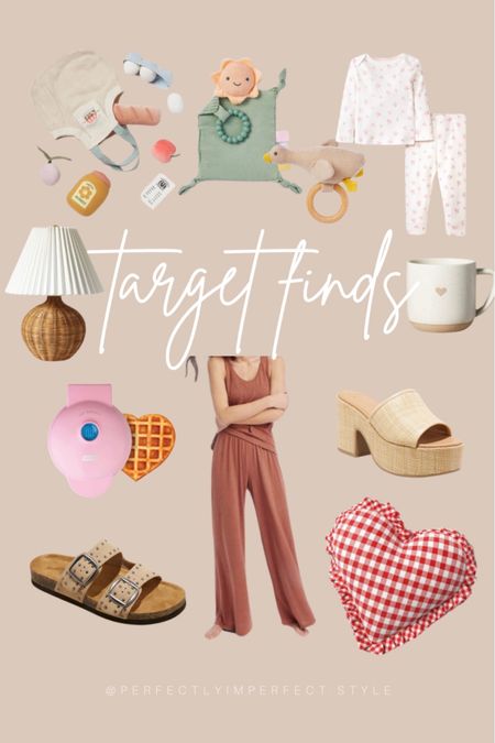 Target finds! a few finds from my recent target run and did some browsing! from baby & toddler items to home and women’s fashion 

Valentine’s Day 
Spring 
Sandals 

#LTKkids #LTKbaby #LTKhome