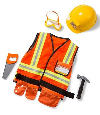 Melissa & Doug Construction Worker Dress-Up Costume | Dillard's | Dillard's