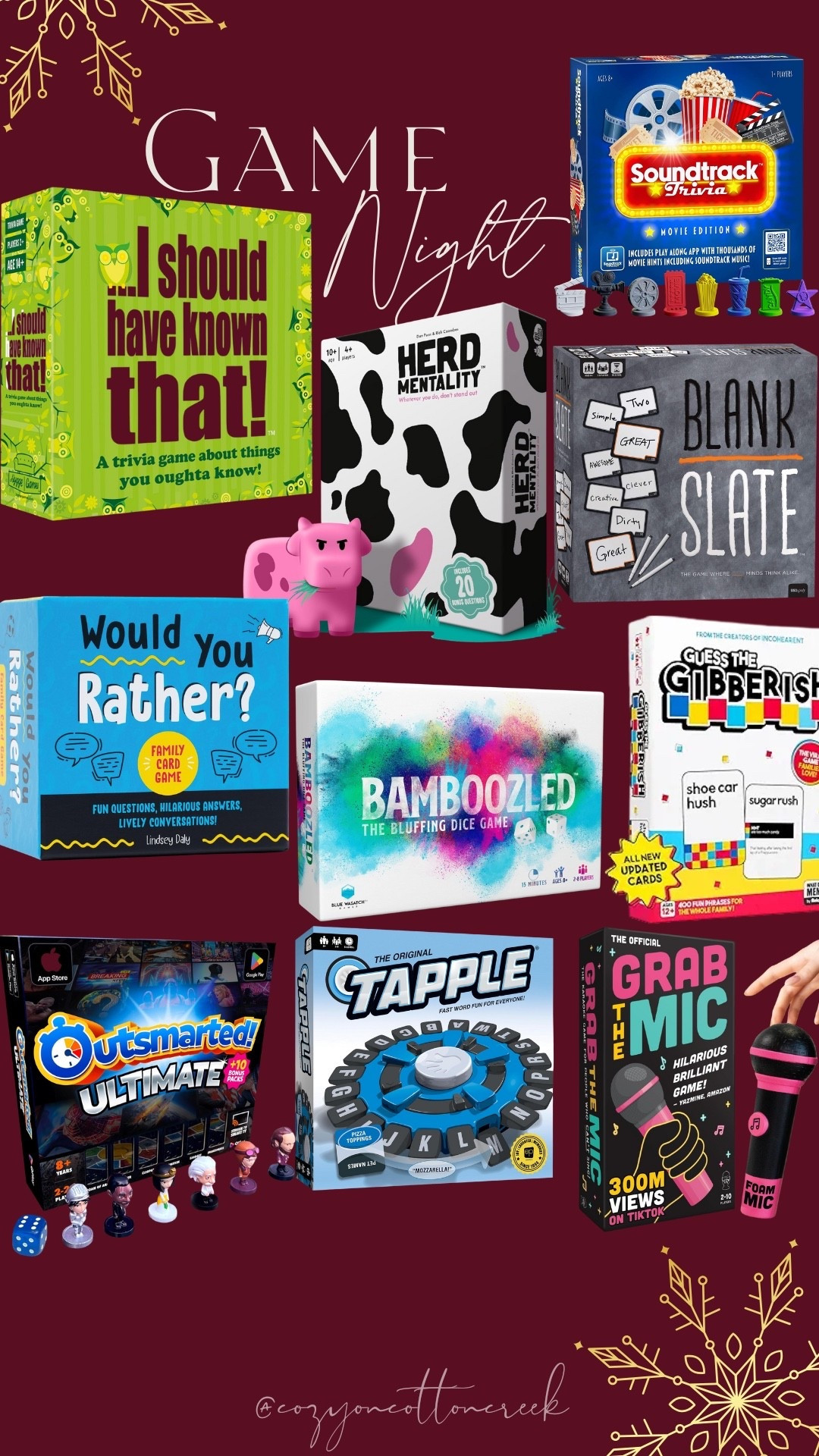 Family game night! Perfect holiday gifts 

#LTKHoliday #LTKGiftGuide #LTKKids