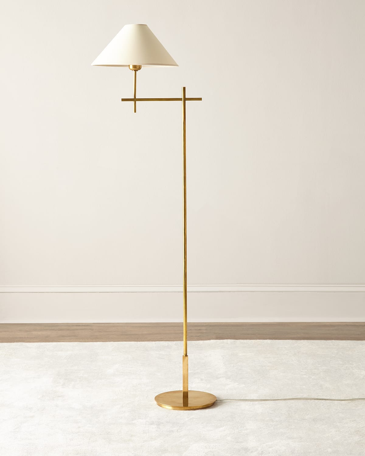 Gold Floor Lamp By J Randall Powers | Horchow