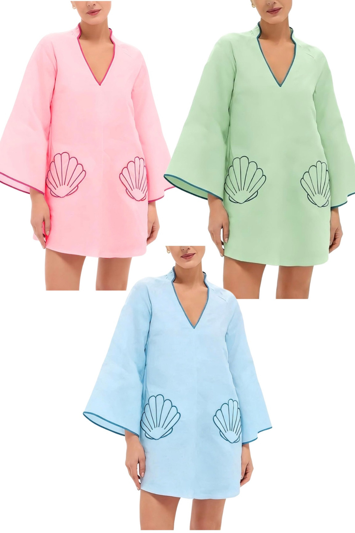 The cutest shell coverup for under $50 🐚 

#LTKootd #LTKdayinmylife #LTKSwim