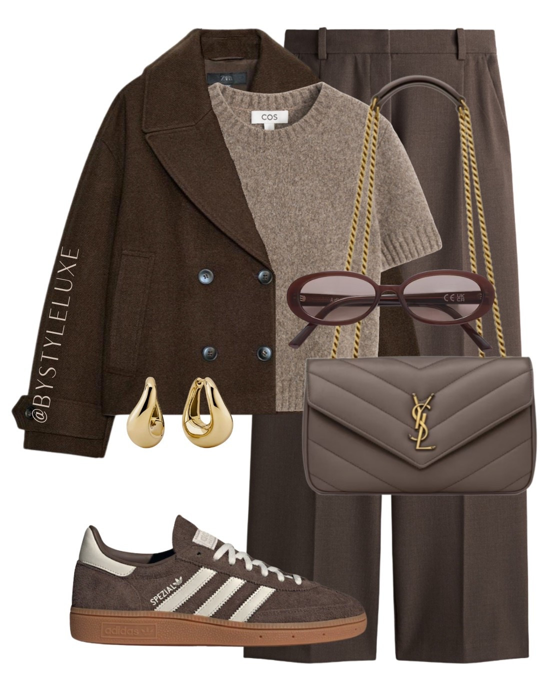 BROWNS - styling this new in brown wool coat with tailored trousers and Spezials for an elevated day look

#autumnoutfit #adidasspezial #jacket 

#LTKworkwear #LTKautumn #LTKshoes