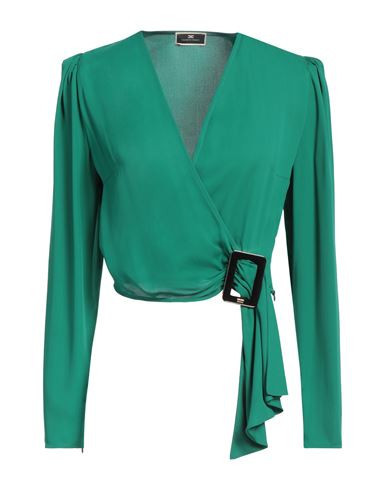 Elisabetta Franchi Woman Top Emerald green Size 6 Viscose | YOOX (US)